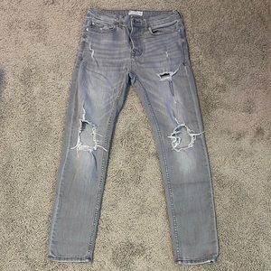 Mens Topman Skinny Jeans, Size 30x30